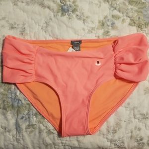 Aerie coral swim hipster